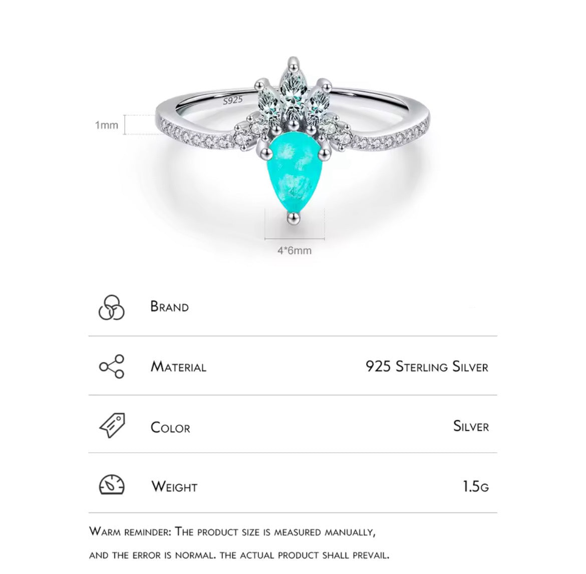 Ocean Empress Ring