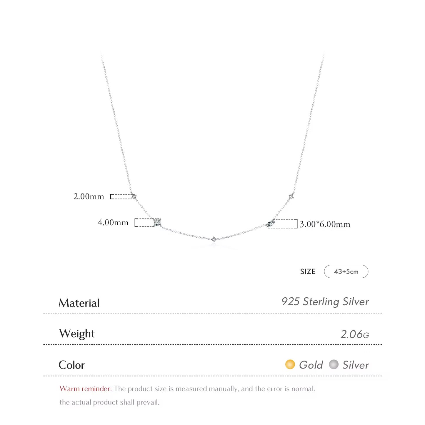 Trinity Glow Necklace