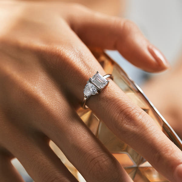 Heart of Silver Sterling Ring