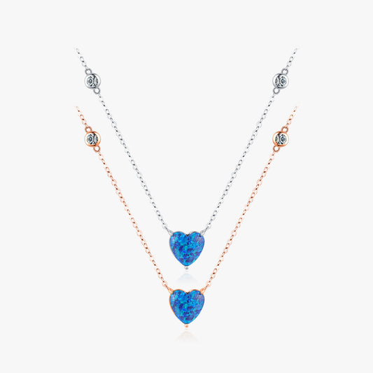Starry Heart Necklace