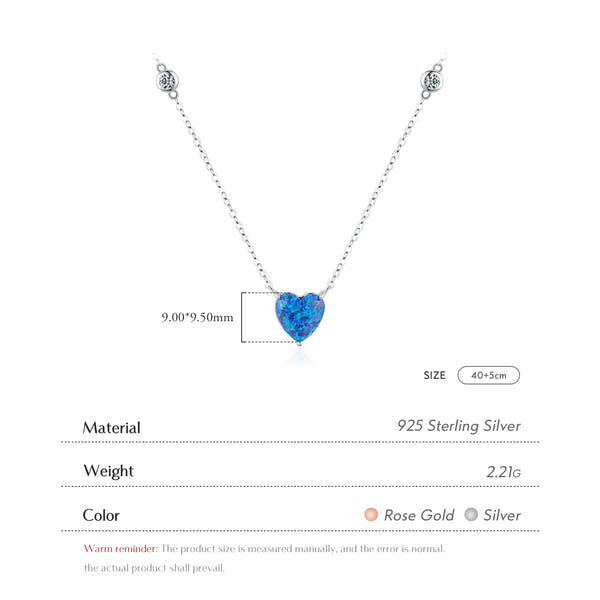 Starry Heart Necklace