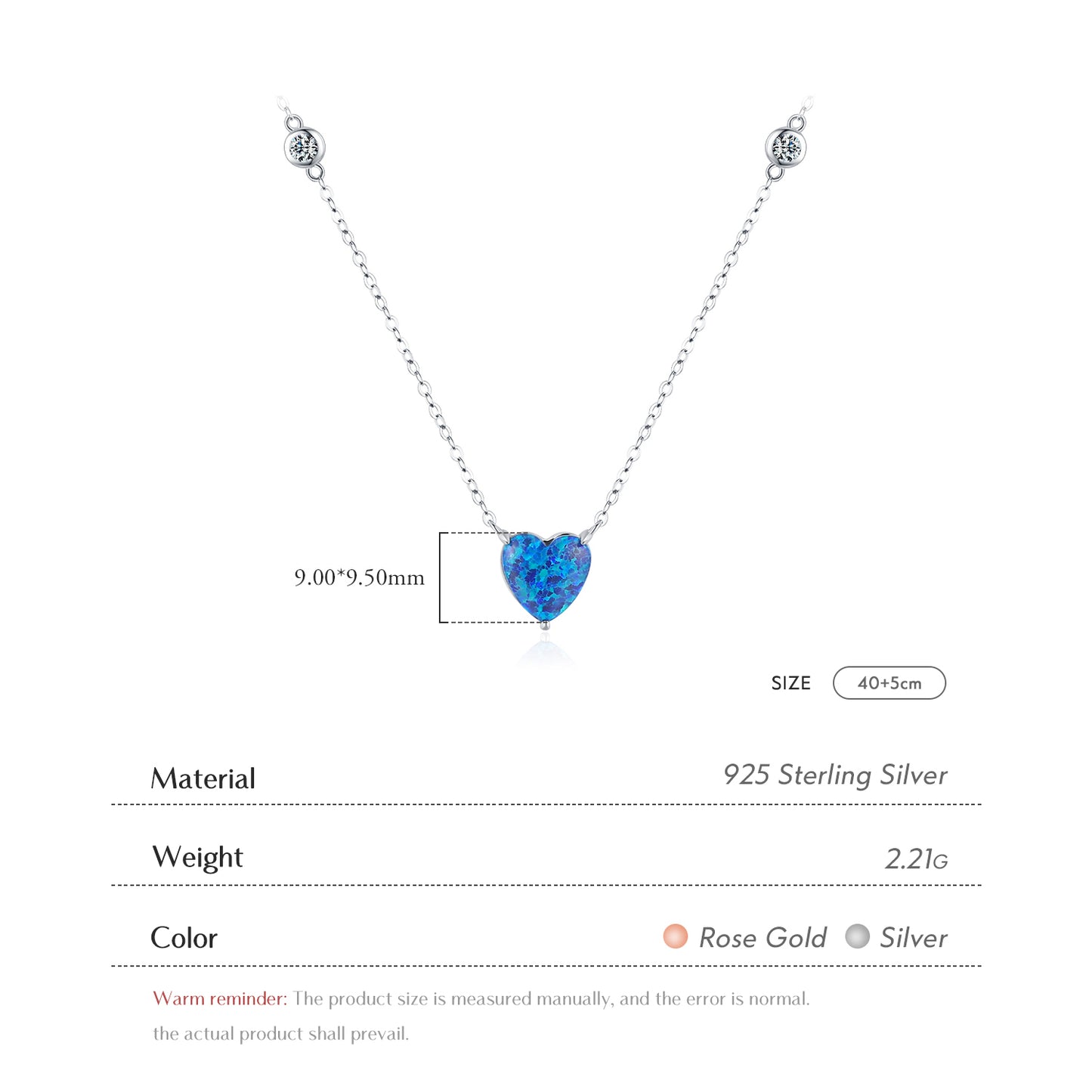 Starry Heart Necklace