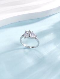 Heart of Silver Sterling Ring