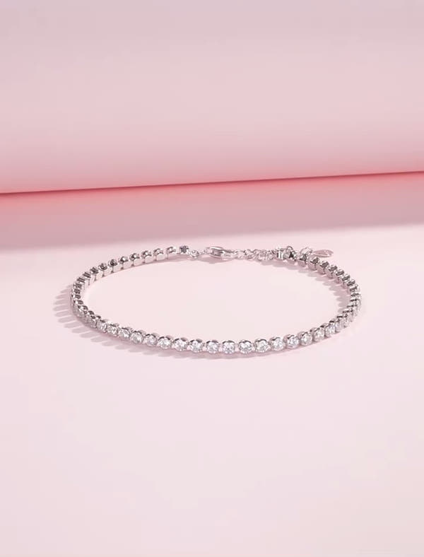 CrystalRadiance Tennis Bracelet