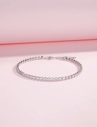 CrystalRadiance Tennis Bracelet