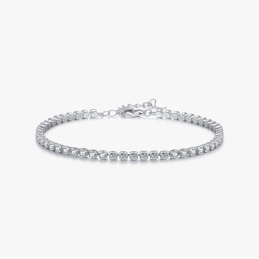 CrystalRadiance Tennis Bracelet