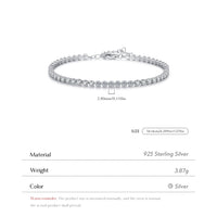 CrystalRadiance Tennis Bracelet