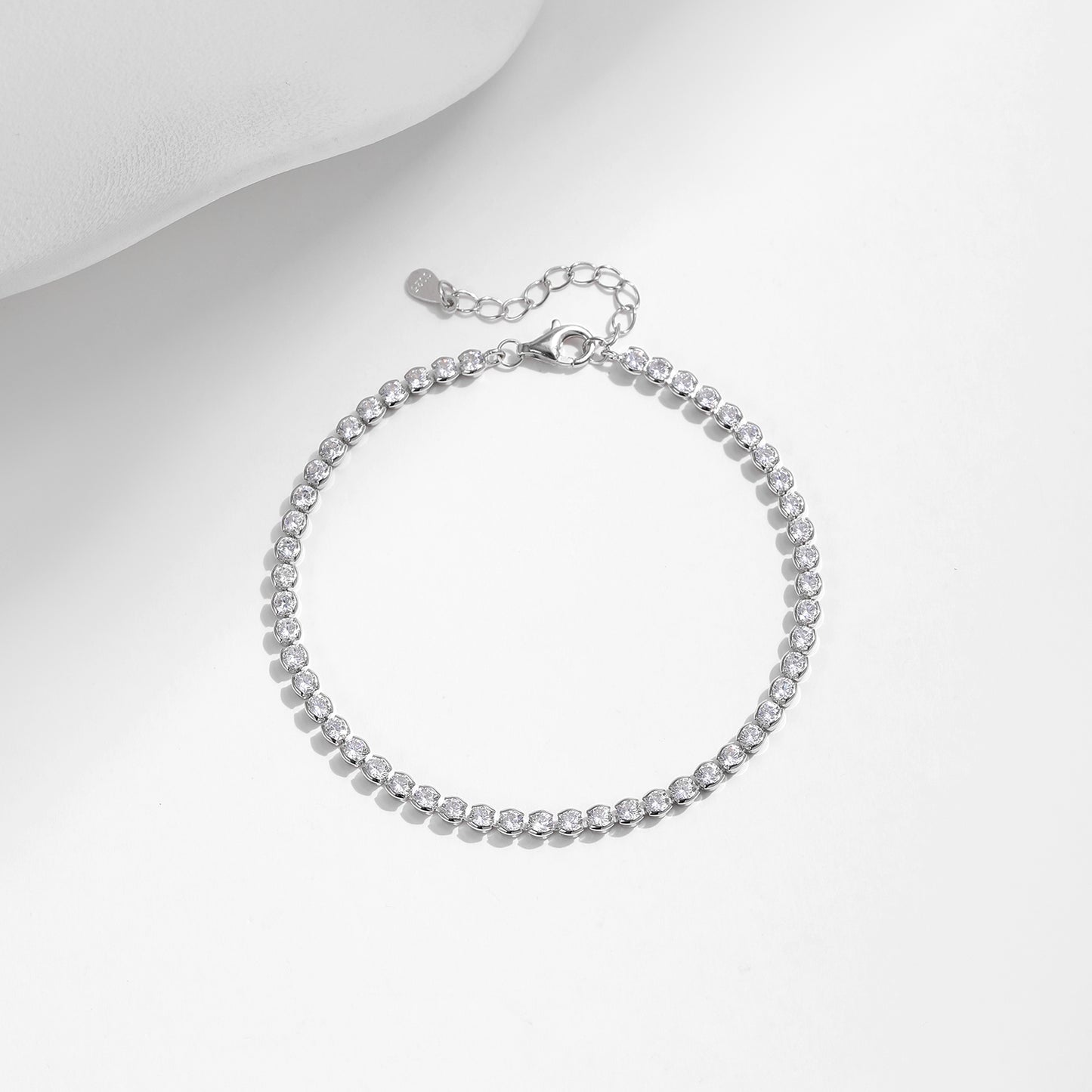 CrystalRadiance Tennis Bracelet
