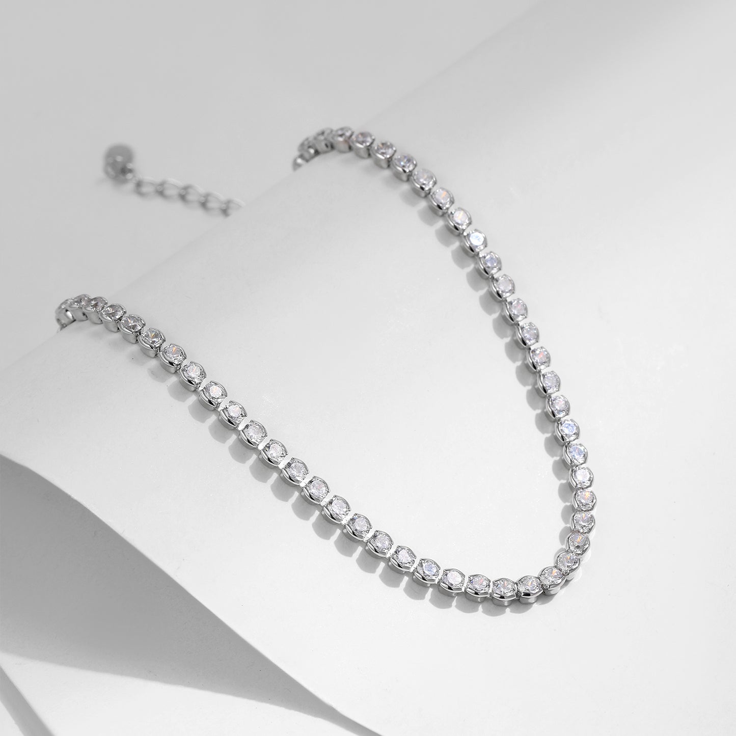 CrystalRadiance Tennis Bracelet